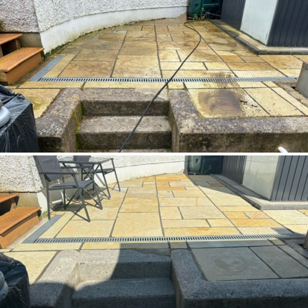 power washing pressure washing kilkenny before and after